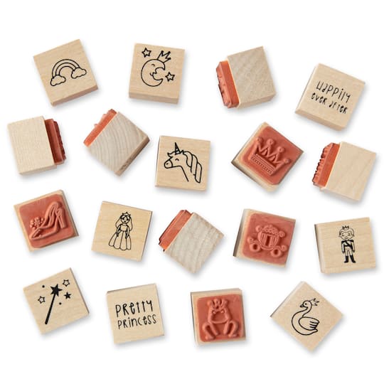 Princess Jar of Wood Stamps by Recollections™